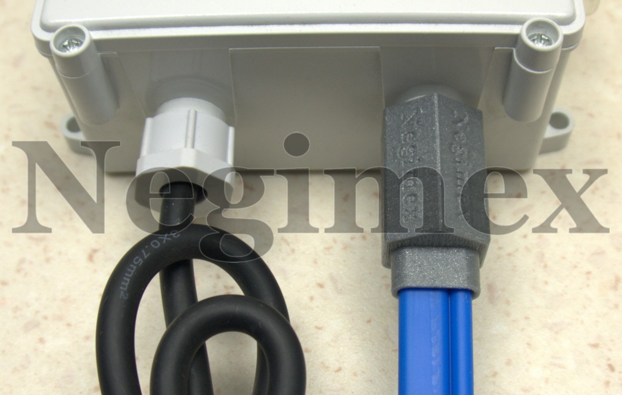 Câble De Commande De Bec Déflecteur AM134404 - Tube Flexible 1,5m Avec Plaque Fixe - Pour Goulotte